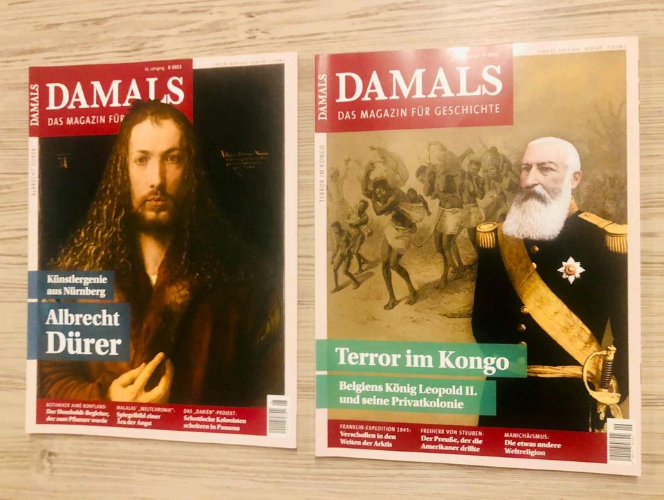 Damals. Das Magazin für Geschichte (2 Ausgaben 2023 ) in München