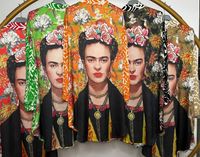Damen Frida Kahlo Muster Tunika Hemd Kleid Blumenkranz Rheinland-Pfalz - Mainz Vorschau