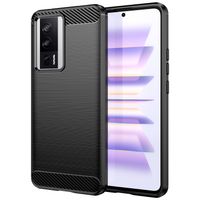 Schutzhülle für Xiaomi POCO F5 Pro 5G Case Carbon Look schwarz Bu Bayern - Burgheim Vorschau