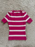 MOOCCI Paris Streifenshirt Pink Weiß Gr. S/M Baden-Württemberg - Neckargemünd Vorschau