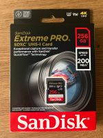SanDisk Extreme Pro 256GB SDXC Speicherkarte SD-Karte Nordrhein-Westfalen - Hüllhorst Vorschau