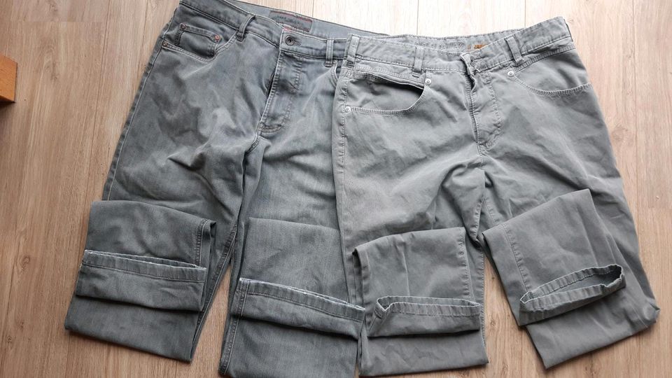 Jeans, 2 Stck., grau in Rückersdorf