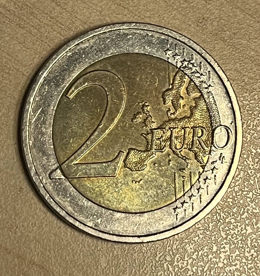 2-Euro Münze 30 Jahre Mauerfall 2 Euro zwei € Gedenkmünze 2019 in Heidelberg