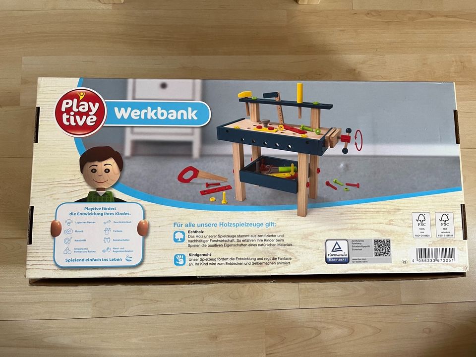 Playtive Werkbank Holz in Meiningen