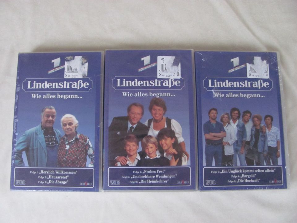 *** 3 VHS LINDENSTRASSE OVP wie alles begann *** Lindenstraße VHS in Uelzen