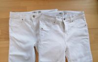 Weiße Jeans, Größe 28, 2 Stk. Wie neu Nordrhein-Westfalen - Wesel Vorschau