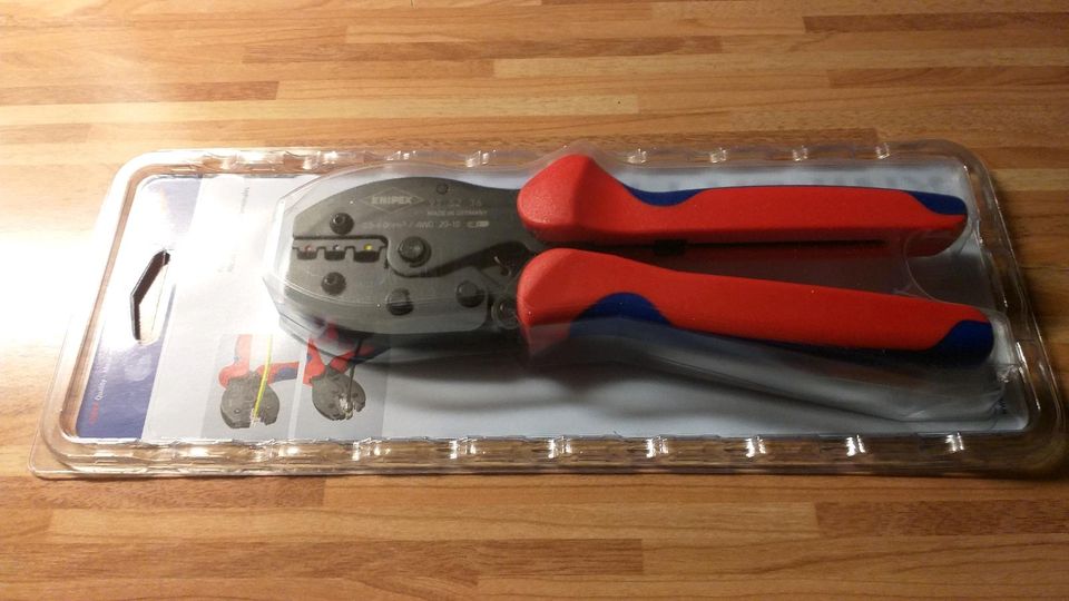 Knipex Crimpzange Quetschzange Kabelschuhe Steckverbinder NEU in Dorsten