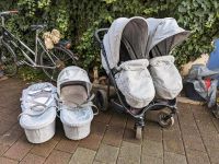 Basson baby duo twin Geschwisterwagen/Zwillingswagen Kinderwagen Hessen - Egelsbach Vorschau