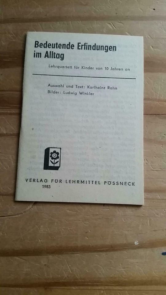 DDR Kartenspiel Bedeutende Erfindungen I komplett inkl. Schachtel in Rosenberg