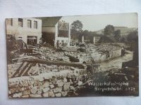 Wasserkatastrophe/Hochwasser_Berggiesshübel_alte Foto AK 8.7.1927 Leipzig - Großzschocher Vorschau