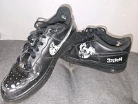 Nike air force one schwarz mit stitchmalerei Nordrhein-Westfalen - Lippstadt Vorschau