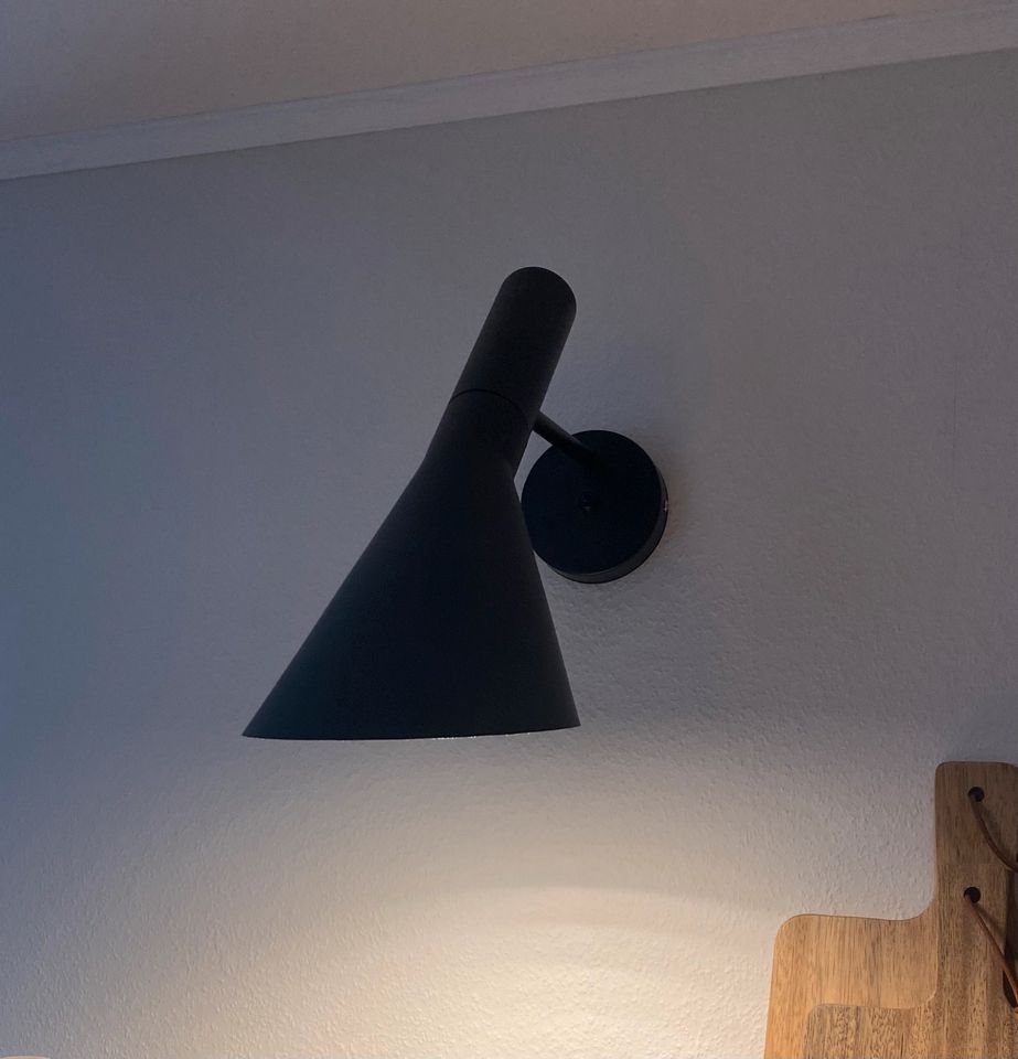 Wandlampe schwarz Skandi in Sassenberg