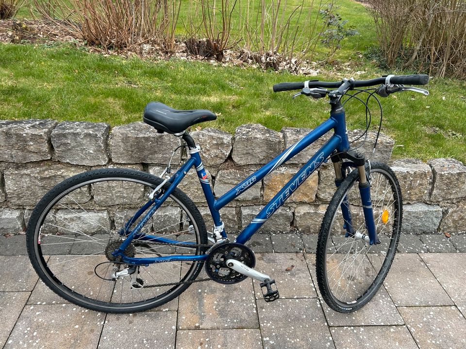 Stevens X4C Crossbike Lady in blau, Trekking Fahrrad, Rahmen 50cm in Künzell
