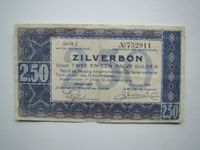 Geldschein Niederlande 2,50 Zilverbon von 1938 Nordrhein-Westfalen - Drensteinfurt Vorschau