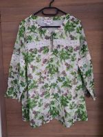 Shirt Top druckshirt 3/4 Arm bluse 44 46 XL XXL sommerbluse Sachsen - Mülsen Vorschau