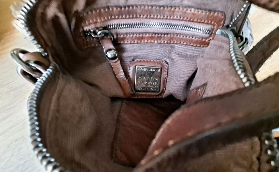 Campomaggi Ledertasche Umhängetasche neu mit Etikett in Iphofen