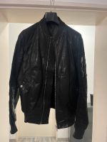 Rick Owens Raglan Bomber Lederjacke Jacke 52 Schwarz Dortmund - Innenstadt-West Vorschau