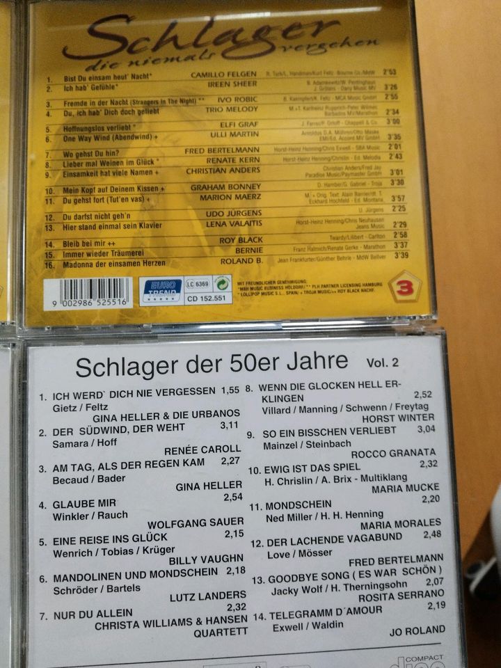 Deutsche Schlager! CDS! in Elztal