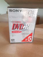 Sony DVD+R 4.7 GB 1x-4x 5 Stück neu und in OVP Retro Bayern - Moosthenning Vorschau