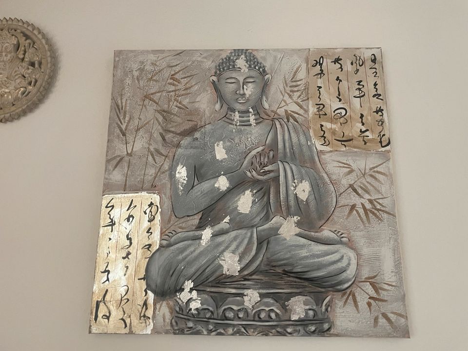 Buddha Bild sehr groß 80*80 cm ✨ Festpreis✨ in Gremmendorf