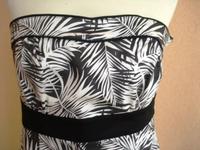Bandeaukleid Cocktailkleid,v.H&M,Gr.38/40,schwarz/creme neuwertig Hessen - Bad Zwesten Vorschau