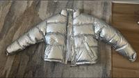 Zara Pufferjacke Silber/Chrom/Grau unisex wie neu Hessen - Hanau Vorschau