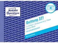 2x Avery Zweckform 321 Quittungsblock A6 quer 2x50 Blatt Nordrhein-Westfalen - Velbert Vorschau