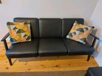 Ikea Ekenäset 3er Sofa Kunstleder schwarz Duisburg - Homberg/Ruhrort/Baerl Vorschau