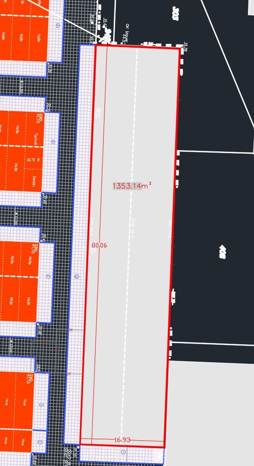 Neuss: 254-1.353 m² Halle mit 2 Kränen/bis 8m Höhe, ebenerdig/stützenfrei zu mieten! in Neuss