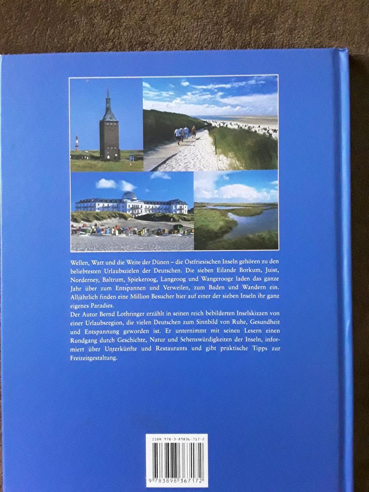 Buch ostfriesische Inseln in Carolinensiel