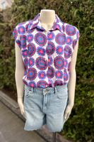 NEU! Emily van den Bergh Bluse Blau/Pink 38/M NP90€ Hessen - Seligenstadt Vorschau
