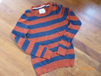 H&M - Pullover Strick Streifen orange-blau Gr. S / 36 -neuw.- Baden-Württemberg - Ehrenkirchen Vorschau