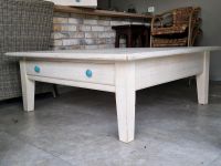 Couchtisch Weiß Vintage 1,30m x1,30m Nordrhein-Westfalen - Reken Vorschau