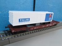 Huckepack-Taschenwagen mit Tillig-Sattelzug der DB von Tillig Sachsen-Anhalt - Magdeburg Vorschau