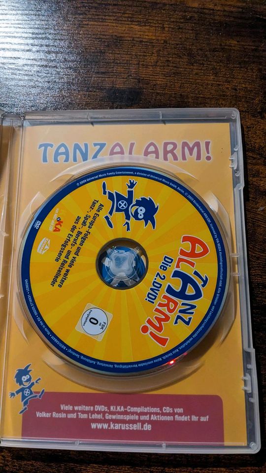 DVD Kika Tanzalarm in Worpswede