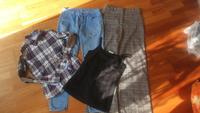 Kleiderpaket Gr 36 H&M Hose kariert Jeans Hemdbluse Top Niedersachsen - Seggebruch Vorschau