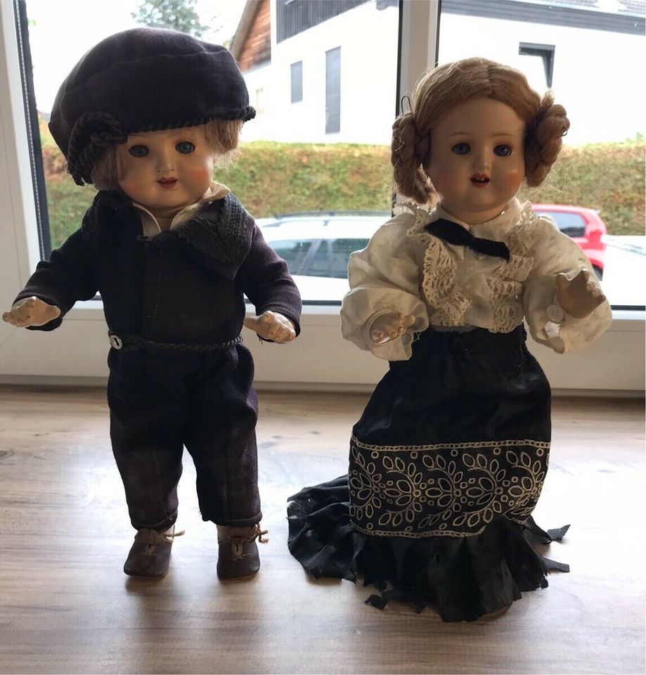 Antikes, sehr schönes Franz Schmidt-Puppen Pärchen, Germany in Grasbrunn