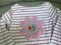 Mini Boden ⭐️ Shirt Streifen Flieder Gr. 104 110 ⭐️ Blume Frankfurt am Main - Dornbusch Vorschau