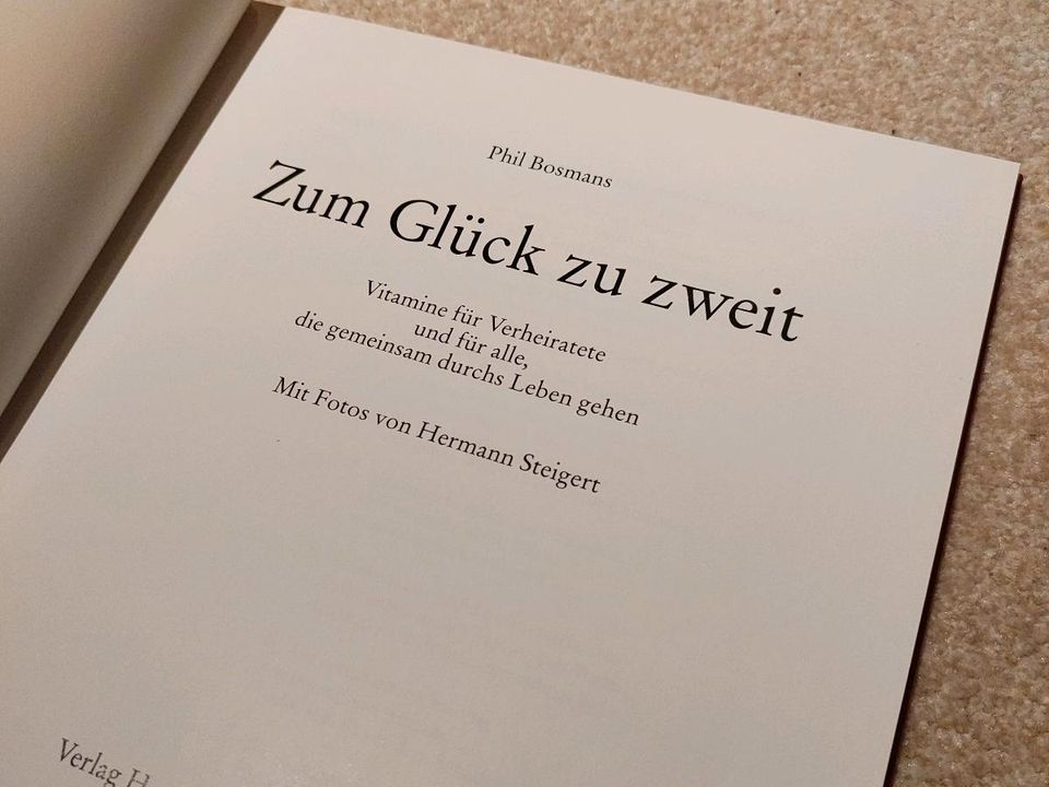 Buch "Zum Glück zu Zweit" in Stetten