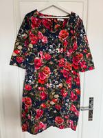 OUI Kleid Gr 46 XXL mit Blumen Buchholz-Kleefeld - Hannover Groß Buchholz Vorschau