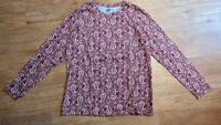 Rot gemustertes Shirt floral Land's End Größe M-L Hessen - Gießen Vorschau