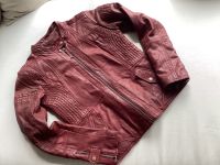 SCANDI Leder Jacke Container Bordeaux rot Rubin Gr.38 M wie neu Niedersachsen - Buxtehude Vorschau