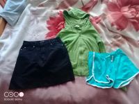 3T.Bekl.Paket f.Mädchen, Jacke mit RS, Jeans Rock, Shorts _Gr.M Bielefeld - Bielefeld (Innenstadt) Vorschau