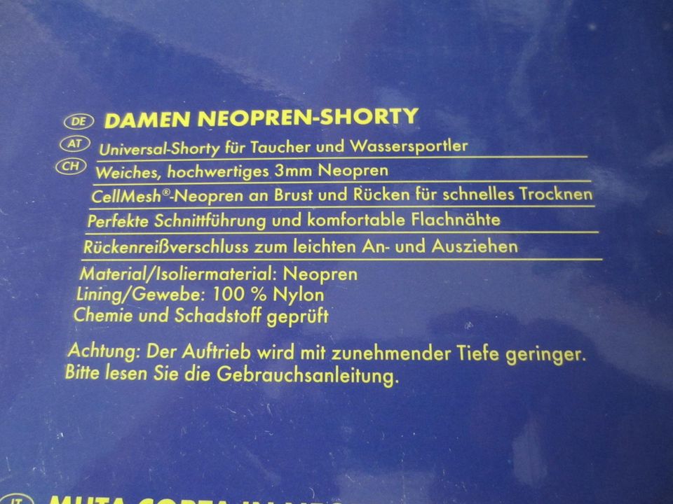 Surfanzug Damen, neu, Größe XS in Bergisch Gladbach