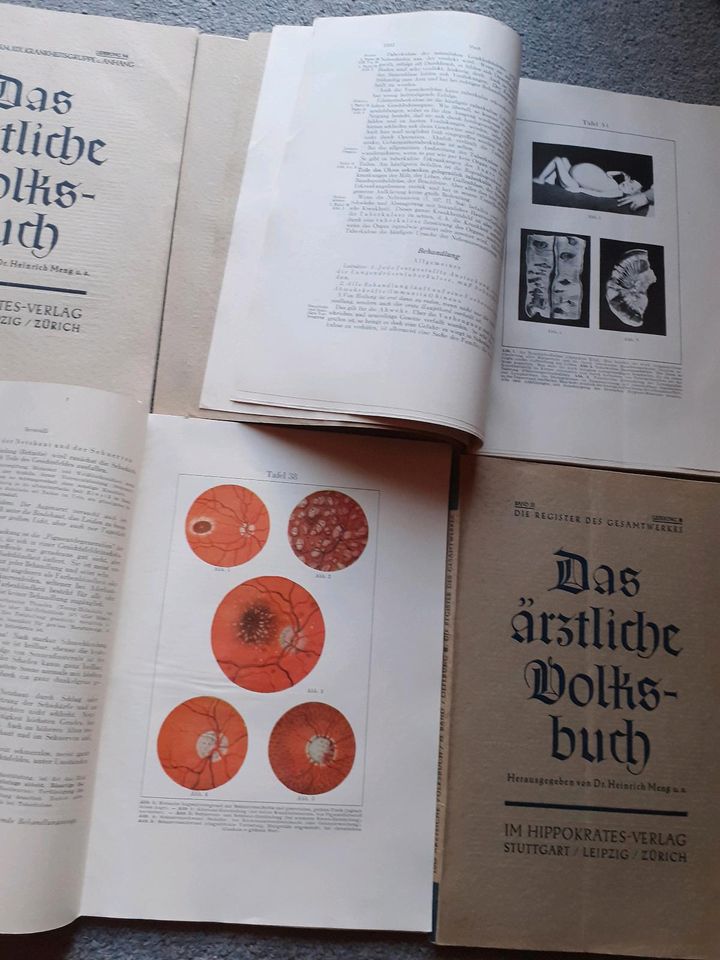 Antike Arztbücher "Das ärztliche Volksbuch " in Rastede