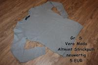 Leichter Strickpullover altmint Damen Gr S Vero Moda neuwertig Brandenburg - Zehdenick Vorschau