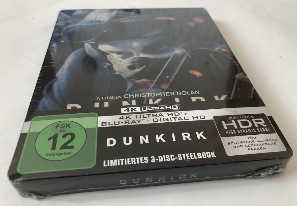 Dunkirk - 4k UHD BluRay Steelbook - Neu in Idstein