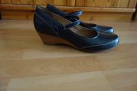 Clarks Softwear Schuhe Pumps Gr. 6,5 39 40 Leder schwarz Absatz Bayern - Penzberg Vorschau