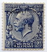 England, Two Pence Half Penny, blue, King George Nordrhein-Westfalen - Lippstadt Vorschau