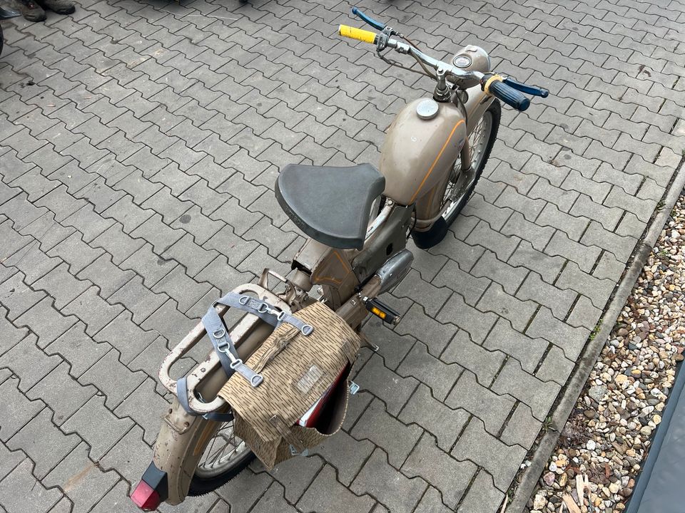 Simson SR2E SR2 SR 2 ORIGINAL Moped Mofa Roller DDR IFA C37 in Osterweddingen